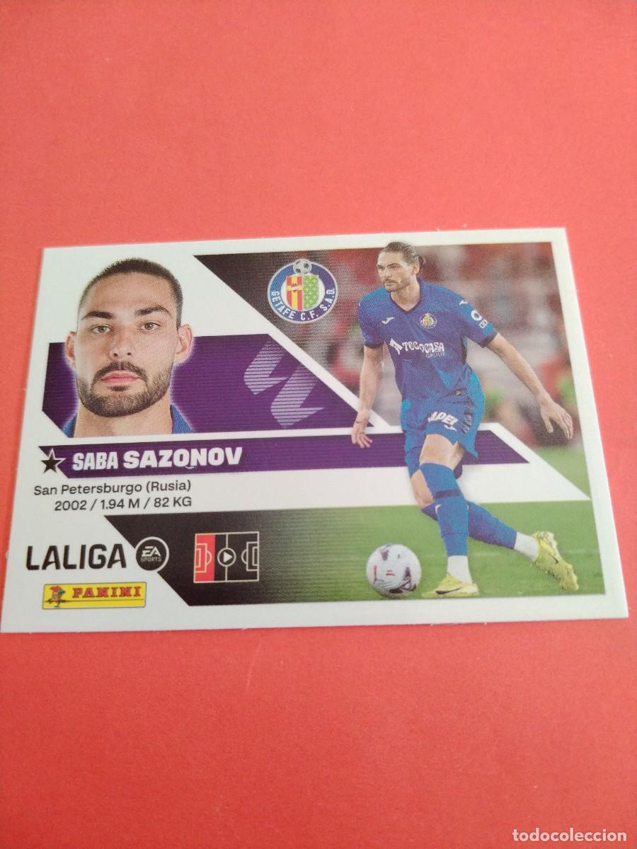 Cromos de f&uacute;tbol: ESTE 2026 2027 FICHAJE N 31 SAZONOV DEL GETAFE