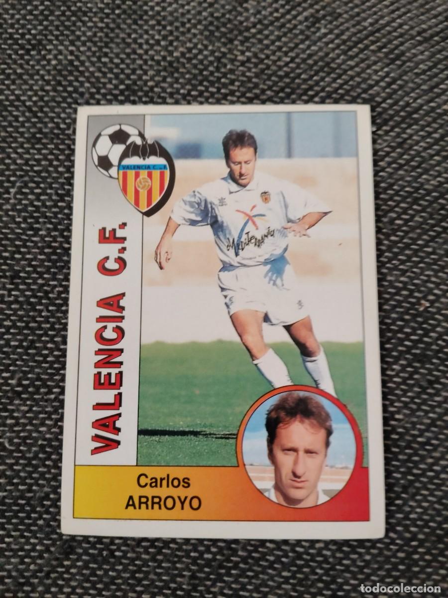 Cromos de f&uacute;tbol: 315 arroyo valencia Panini liga 94-95