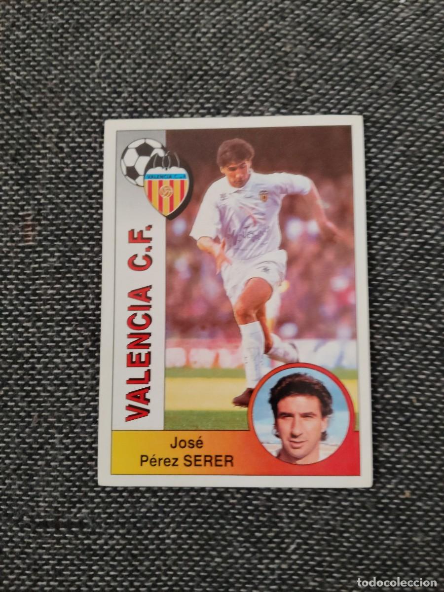 Cromos de f&uacute;tbol: 312 serer valencia Panini liga 94-95