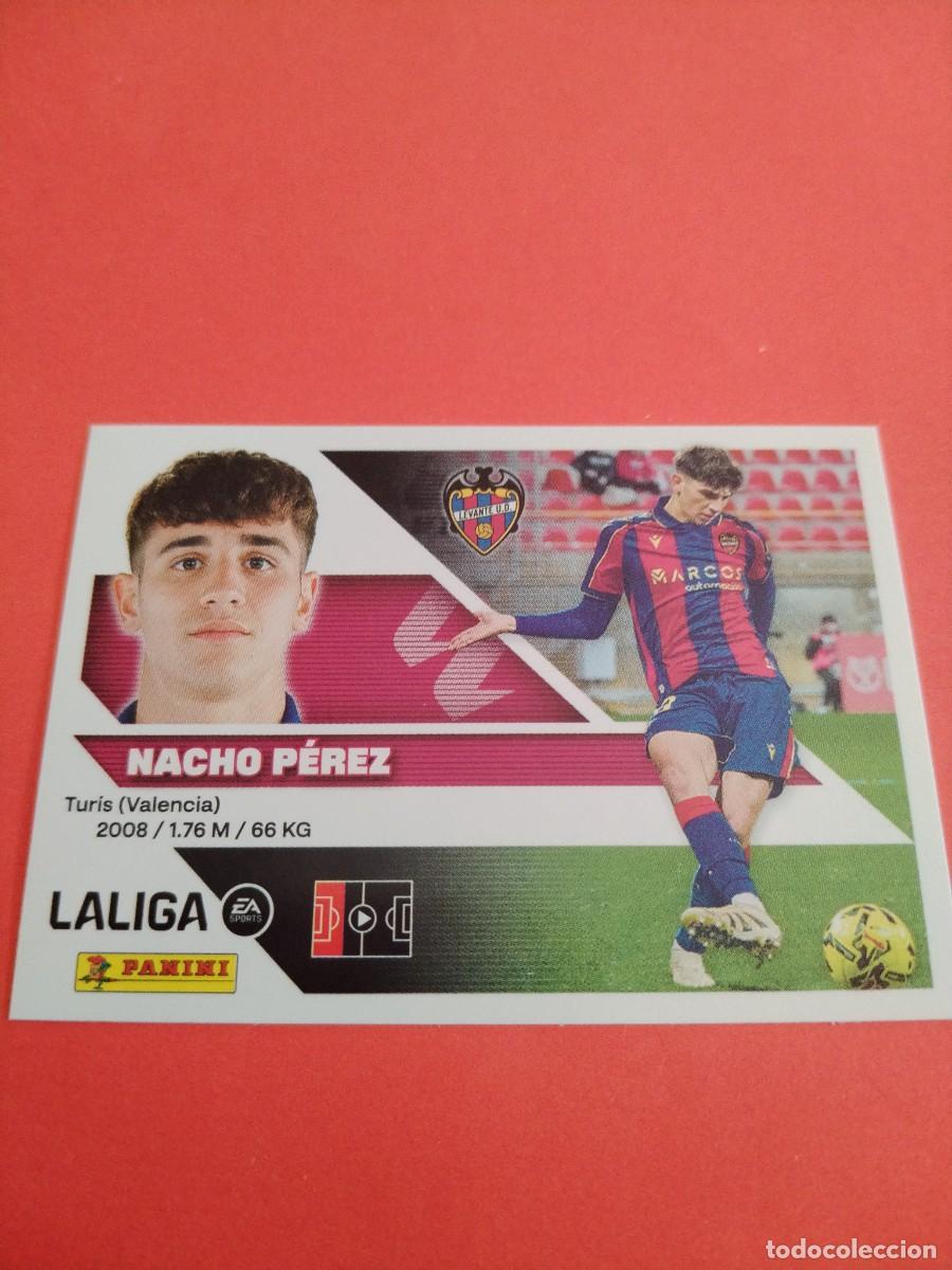 Cromos de f&uacute;tbol: ESTE 2026 2027 COLOCA 6 BIS NACHO PEREZ DEL LEVANTE