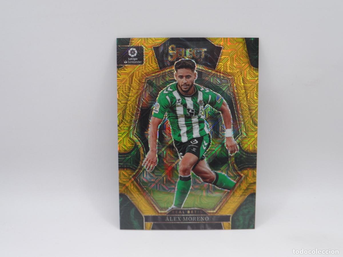 Cromos de f&uacute;tbol: 153 ALEX MORENO NUMERADA /10 GOLD MOJO BETIS PANINI SELECT 2022 2023 22 23 PRIZM
