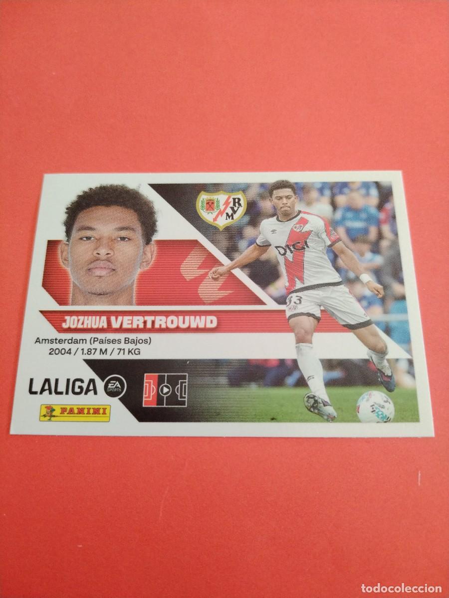 Cromos de f&uacute;tbol: ESTE 2026 2027 COLOCA 7 BIS VERTROUWD DEL RAYO VALLECANO
