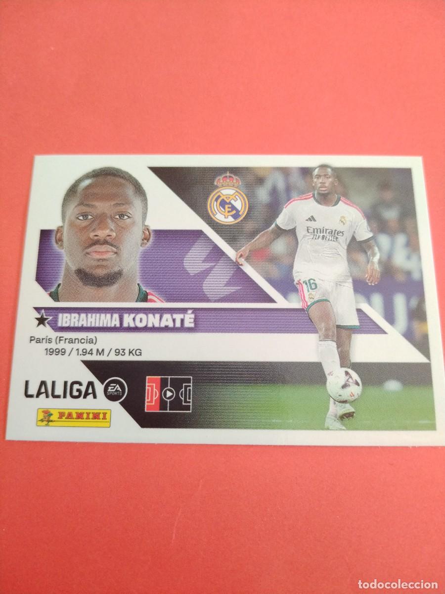 Cromos de f&uacute;tbol: ESTE 2026 2027 COLOCA 7 BIS KONATE DEL REAL MADRID