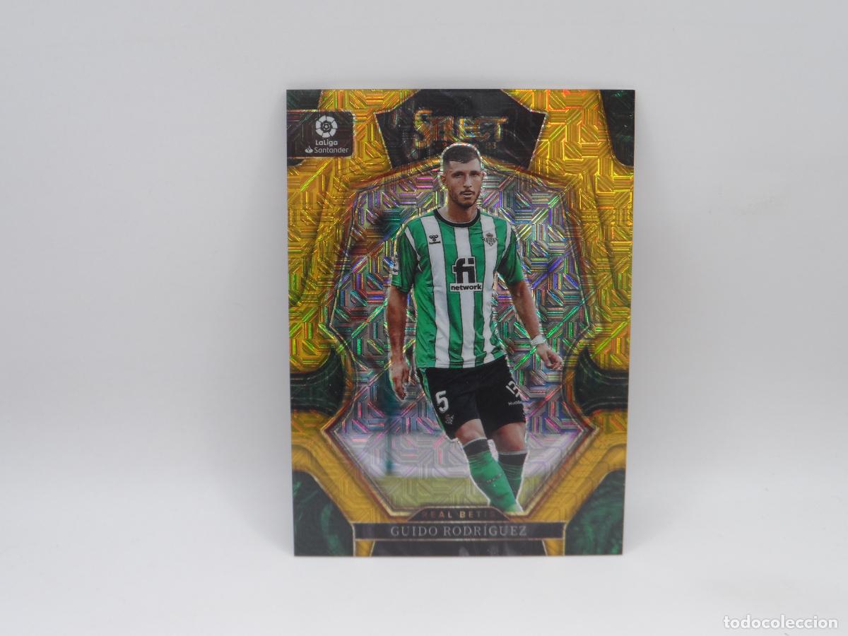 Football Stickers: 155 GUIDO RODRIGUEZ NUMERADA /10 GOLD MOJO PANINI SELECT 2022 2023 22 23 PRIZM