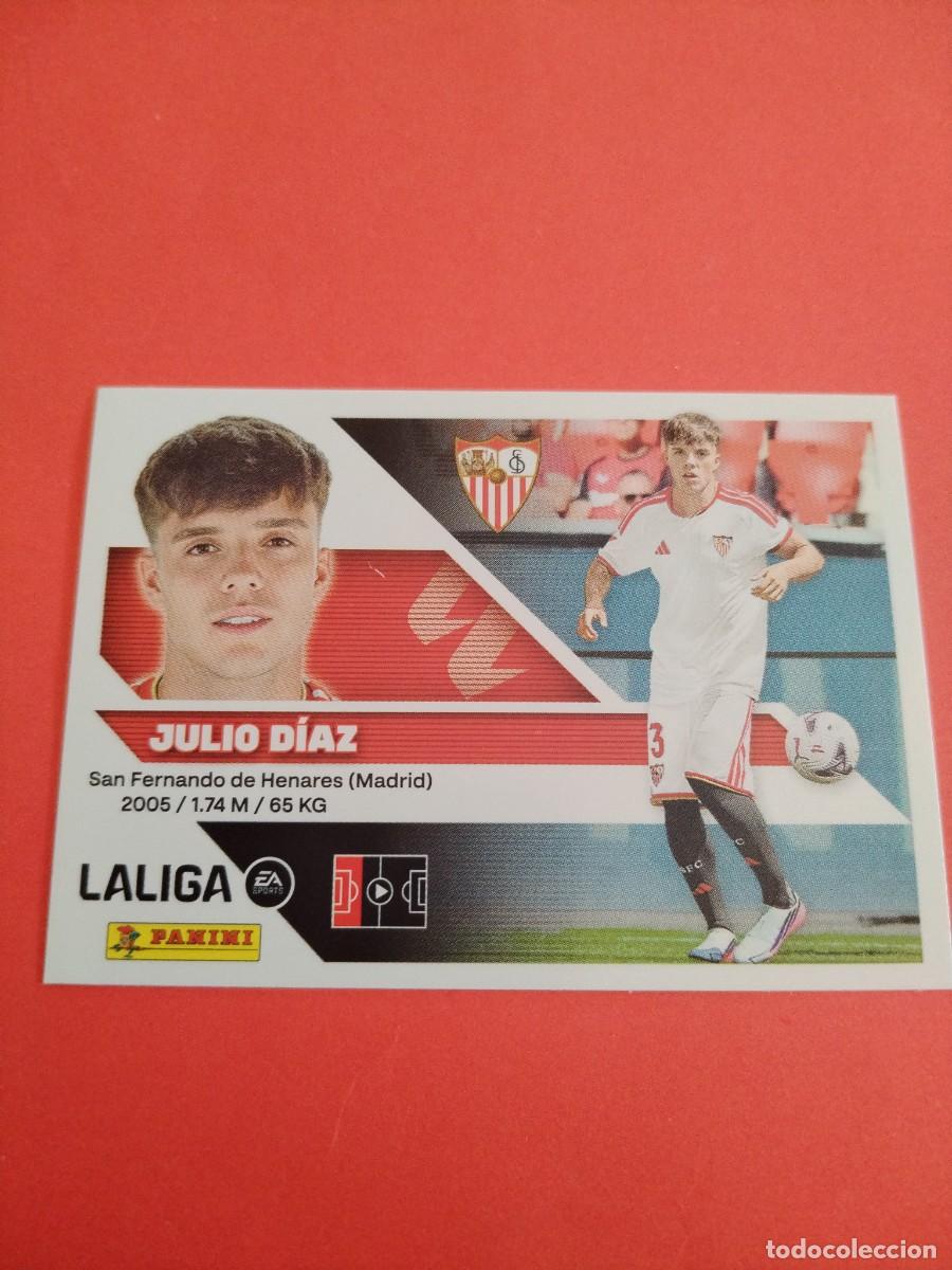 Football Stickers: ESTE 2026 2027 COLOCA 8 BIS JULIO DIAZ DEL SEVILLA