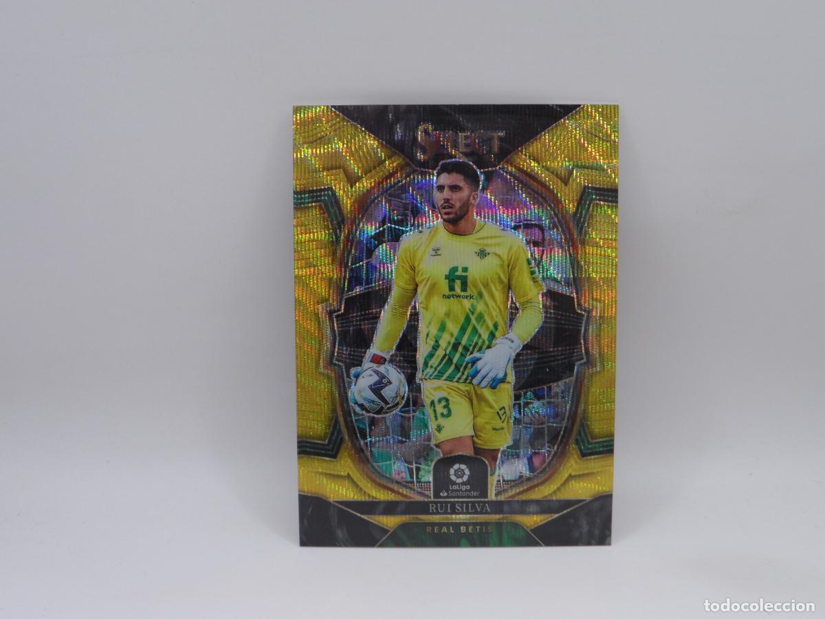 Football Stickers: 70 RUI SILVA NUMERADA /10 GOLD WAVE BETIS PANINI SELECT 2022 2023 22 23 PRIZM
