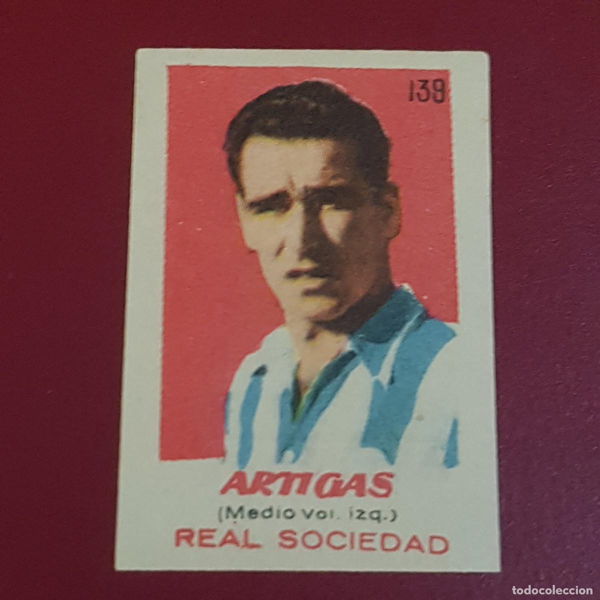 Football Stickers: BRUGUERA - ASES DEL FUTBOL - 1950 1951 - 50 51 - SOCIEDAD - ARTIGAS 139 - NUNCA PEGADO