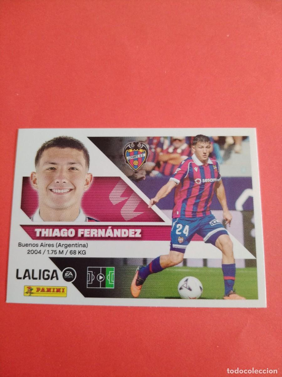 Football Stickers: ESTE 2026 2027 COLOCA 16 BIS THIAGO FERNANDEZ DEL LEVANTE