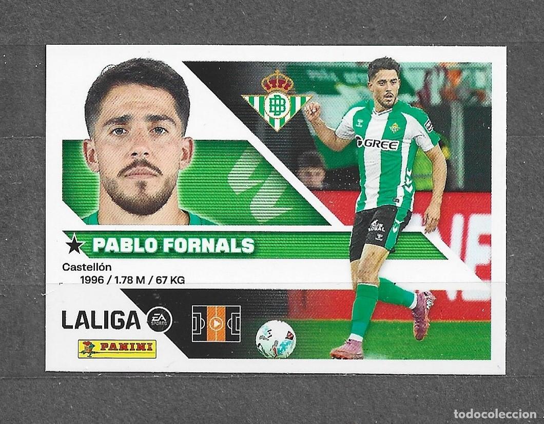 Cromos de Futebol: Liga este 26/27 - Pablo Fornals - N&deg; 15 - Real Betis