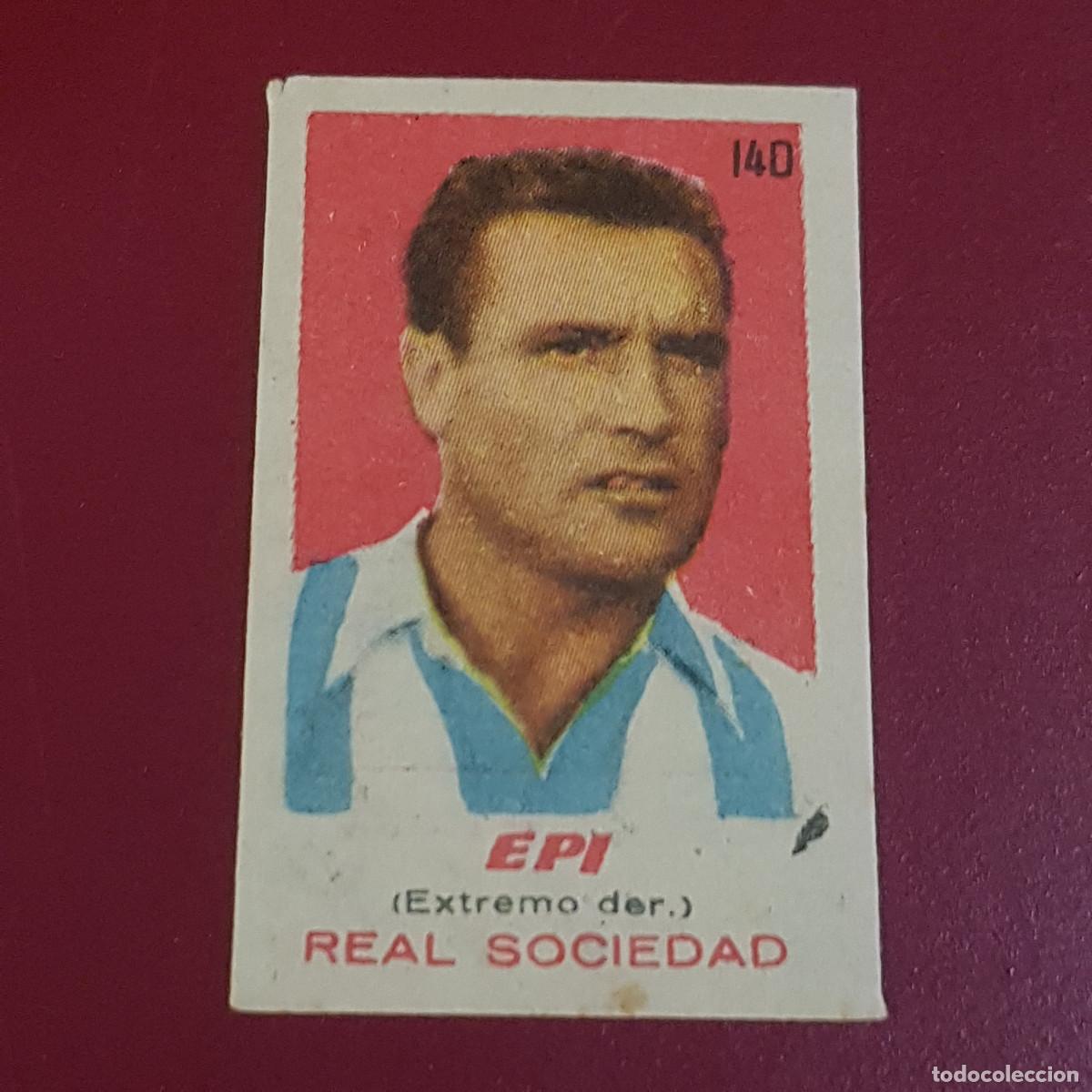 Cromos de f&uacute;tbol: BRUGUERA - ASES DEL FUTBOL - 1950 1951 - 50 51 - SOCIEDAD - EPI 140 - NUNCA PEGADO