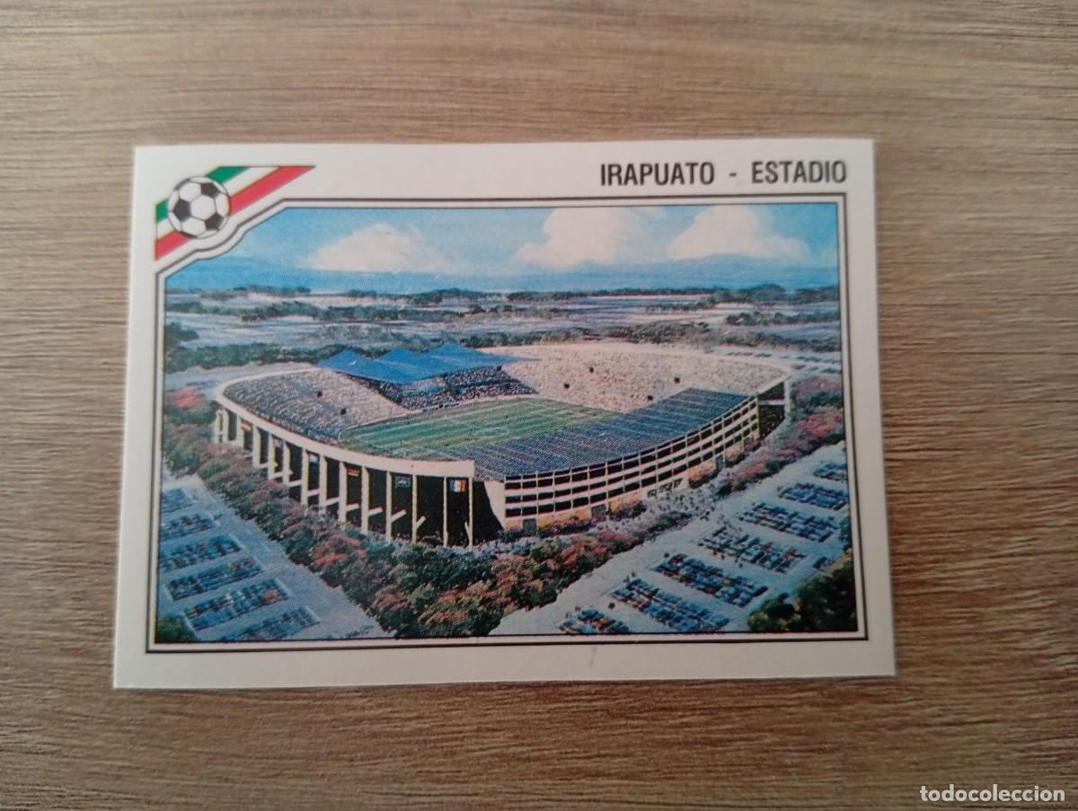 Cromos de f&uacute;tbol: ESTADIO 23 IRUPUATO MUNDIAL M&Eacute;XICO 1986 86 MUNDIAL PANINI NUNCA PEGADO SIN PEGAR