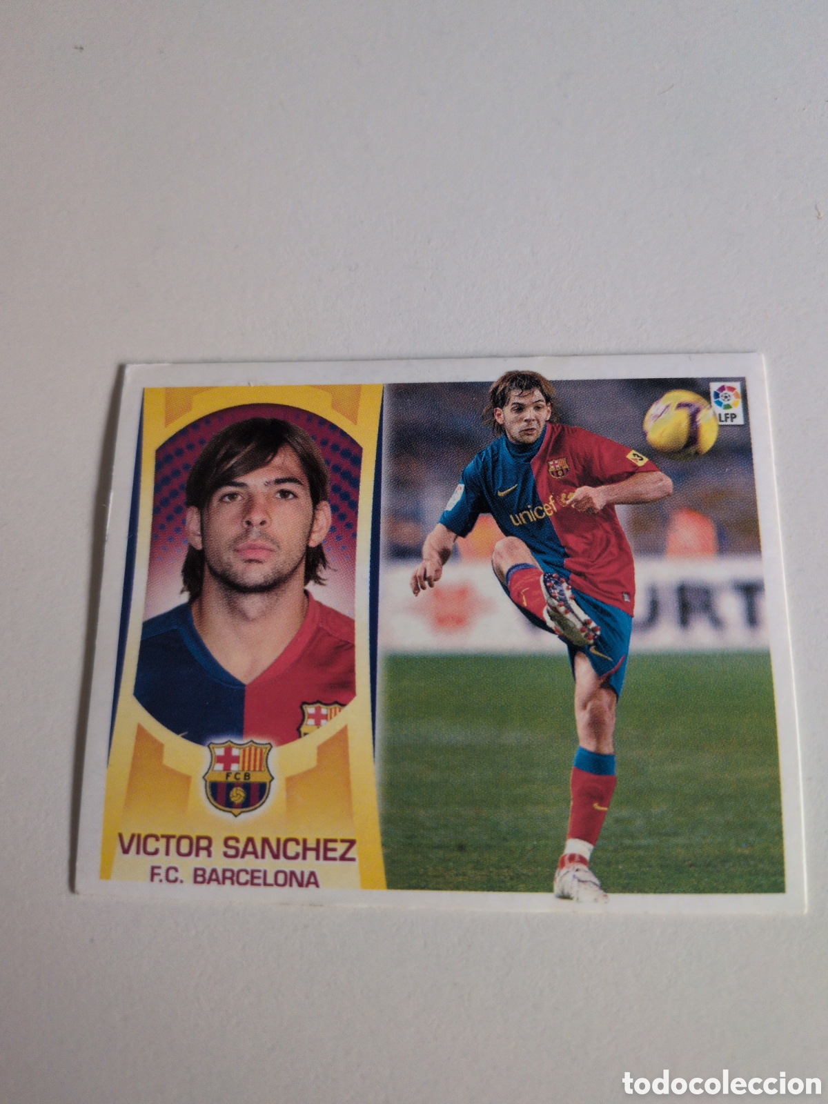 Cromos de f&uacute;tbol: V&iacute;ctor S&aacute;nchez La Liga 2009-2019