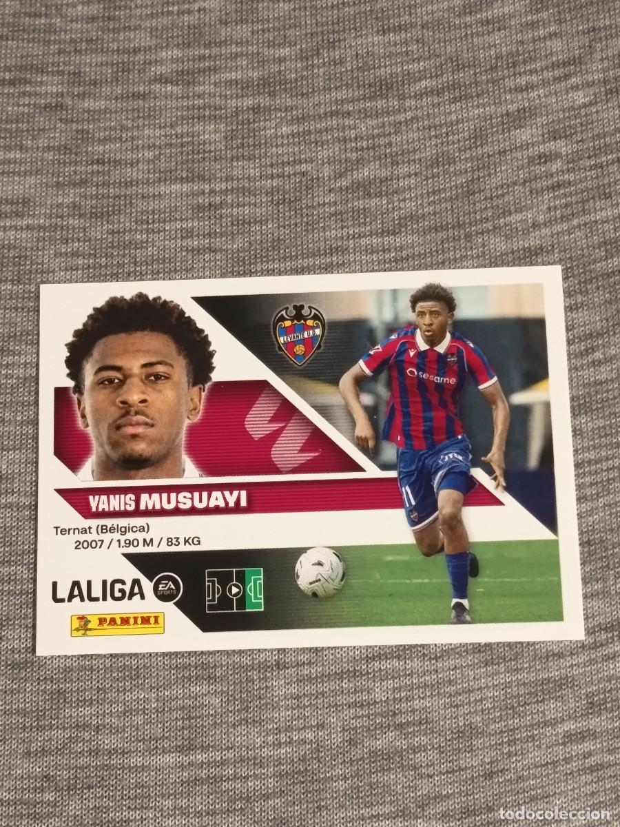 Cromos de f&uacute;tbol: Liga este 26 27 Panini MUSUAYI COLOCA N&deg;20 BIS LEVANTE nuevo