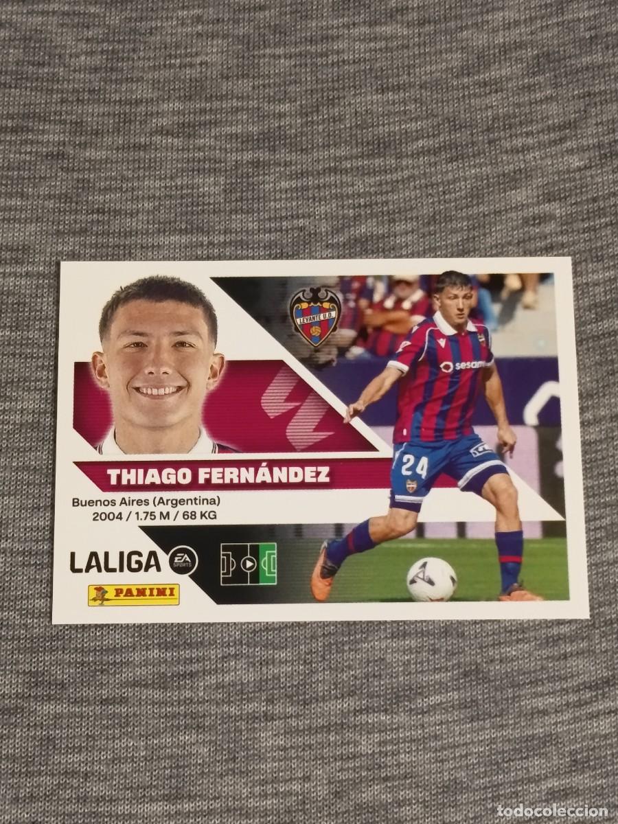 Football Stickers: Liga este 26 27 Panini THIAGO FERNANDEZ COLOCA N&deg;16 BIS LEVANTE nuevo
