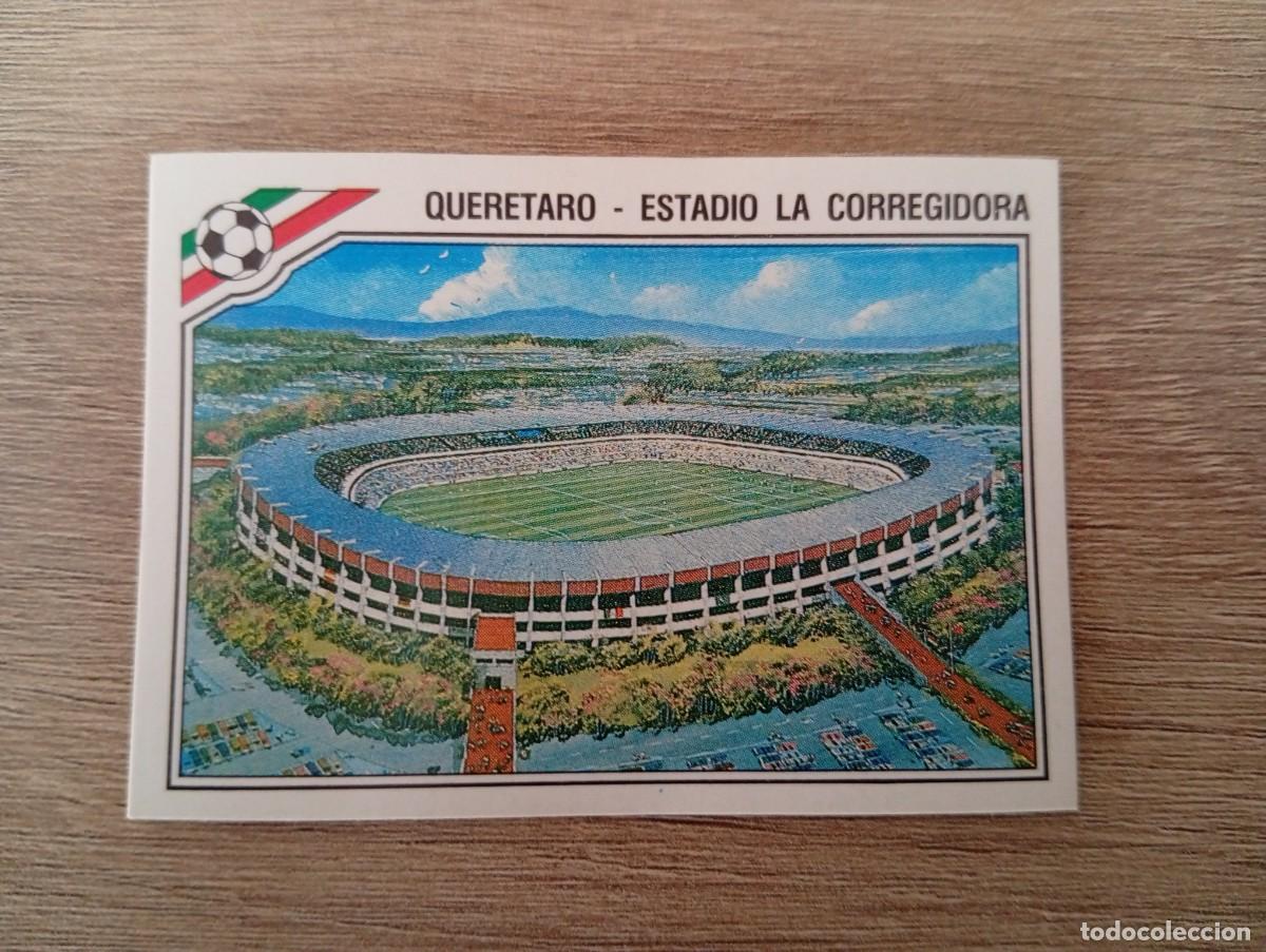 Football Stickers: ESTADIO 33 QUERETARO ESTADIO LA CORREGI MUNDIAL M&Eacute;XICO 1986 86 MUNDIAL PANINI NUNCA PEGADO SIN PEGAR