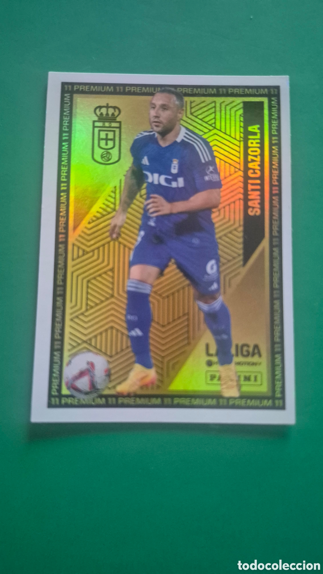 Figurine di Calcio: SANTI CAZORLA OVIEDO PREMIUM SEGUNDA 2&ordf; DIVISI&Oacute;N LIGA HYPERMOTION 2024 2025 24 25