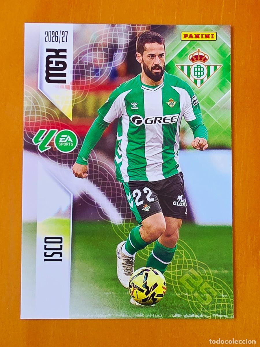 Cromos de f&uacute;tbol: 104 Isco Alarc&oacute;n, Real Betis, Panini Megacracks MGK 2026 2027 26 27