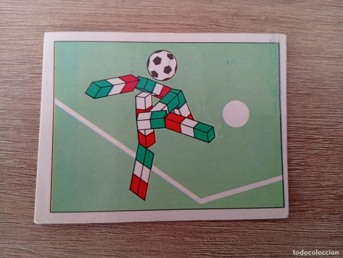 Cromos de f&uacute;tbol: MASCOTA 8 PANINI ITALIA 1990 90 SIN PEGAR NUNCA PEGADO