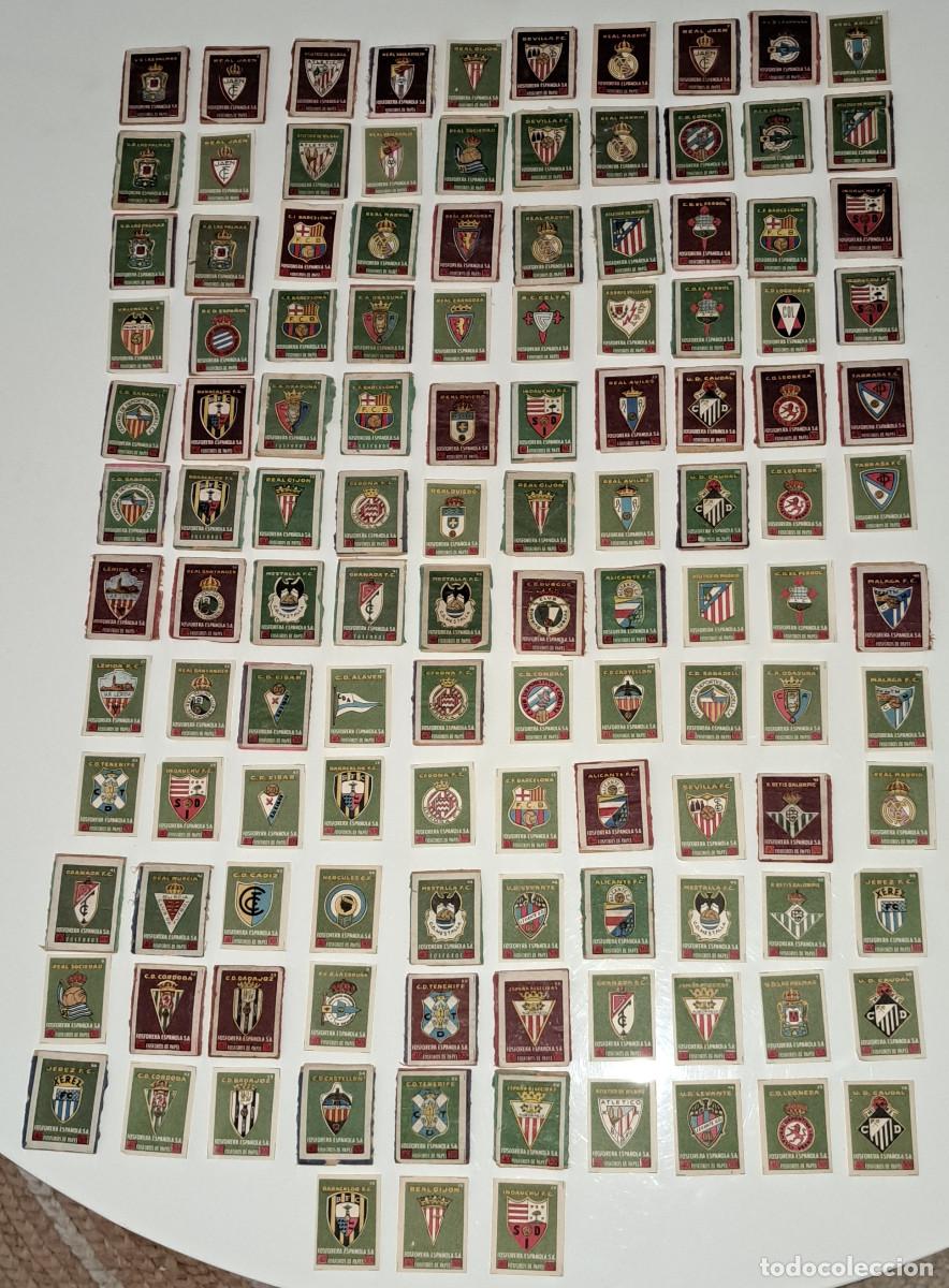 Cromos de f&uacute;tbol: CROMOS FOSFERA ESPA&Ntilde;OLA, S.A. - TEMP. 1956/57 - &iexcl; COLECCI&Oacute;N COMPLETA ! m&aacute;s LOTE DE REPETIDOS