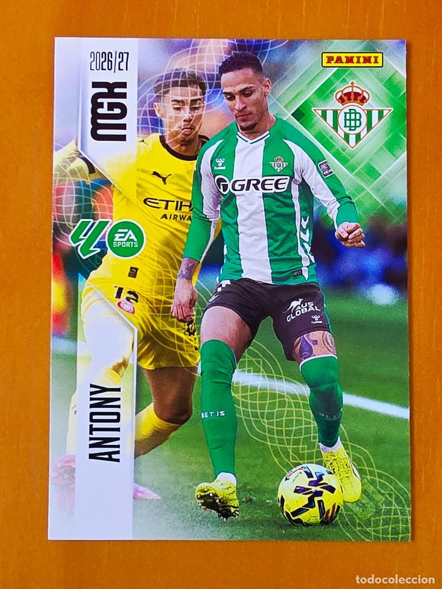 Cromos de f&uacute;tbol: 106 Antony, Real Betis, Panini Megacracks MGK 2026 2027 26 27