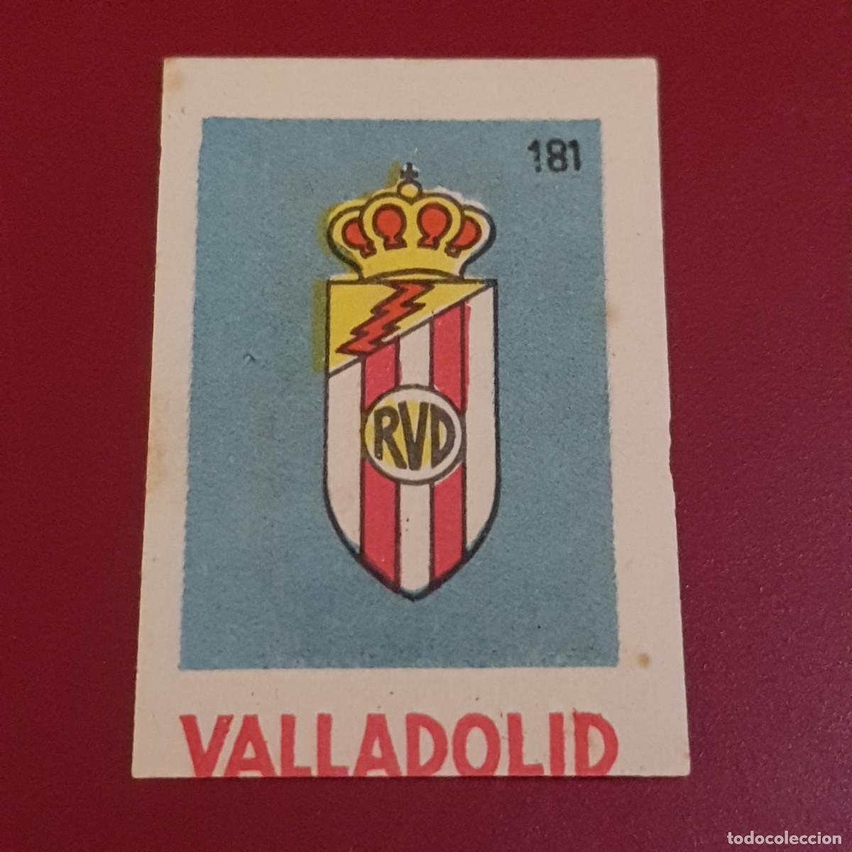 Cromos de f&uacute;tbol: BRUGUERA - ASES DEL FUTBOL - 1950 1951 - 50 51 - VALLADOLID - ESCUDO 181 - NUNCA PEGADO