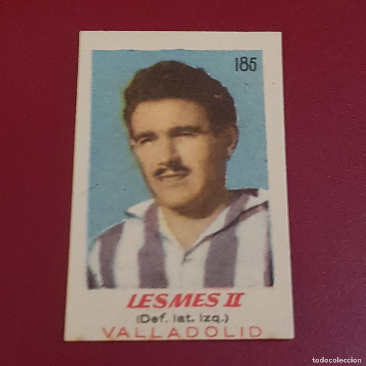Cromos de f&uacute;tbol: BRUGUERA - ASES DEL FUTBOL - 1950 1951 - 50 51 - VALLADOLID - LESMES II 185 - NUNCA PEGADO