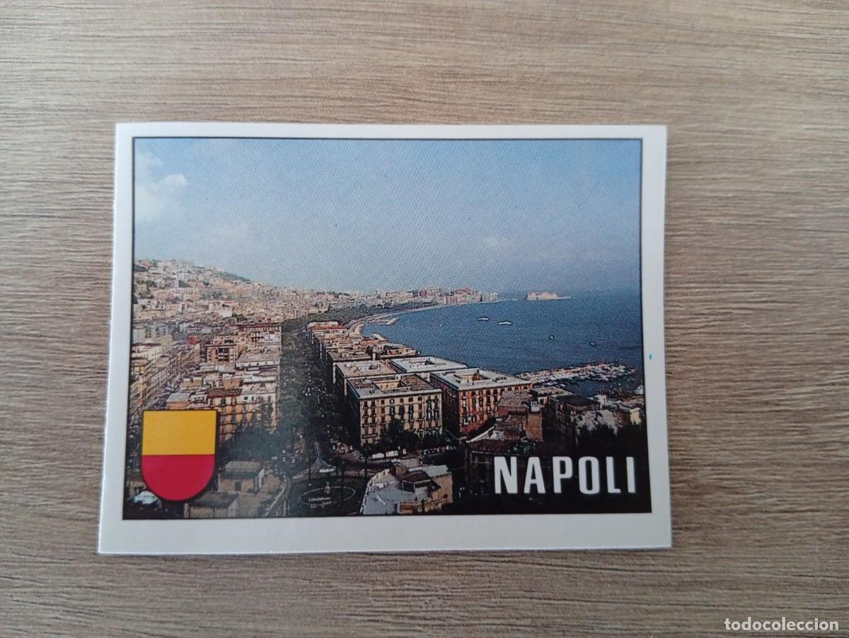Cromos de f&uacute;tbol: CIUDAD NAPOLI 14 PANINI ITALIA 1990 90 SIN PEGAR NUNCA PEGADO