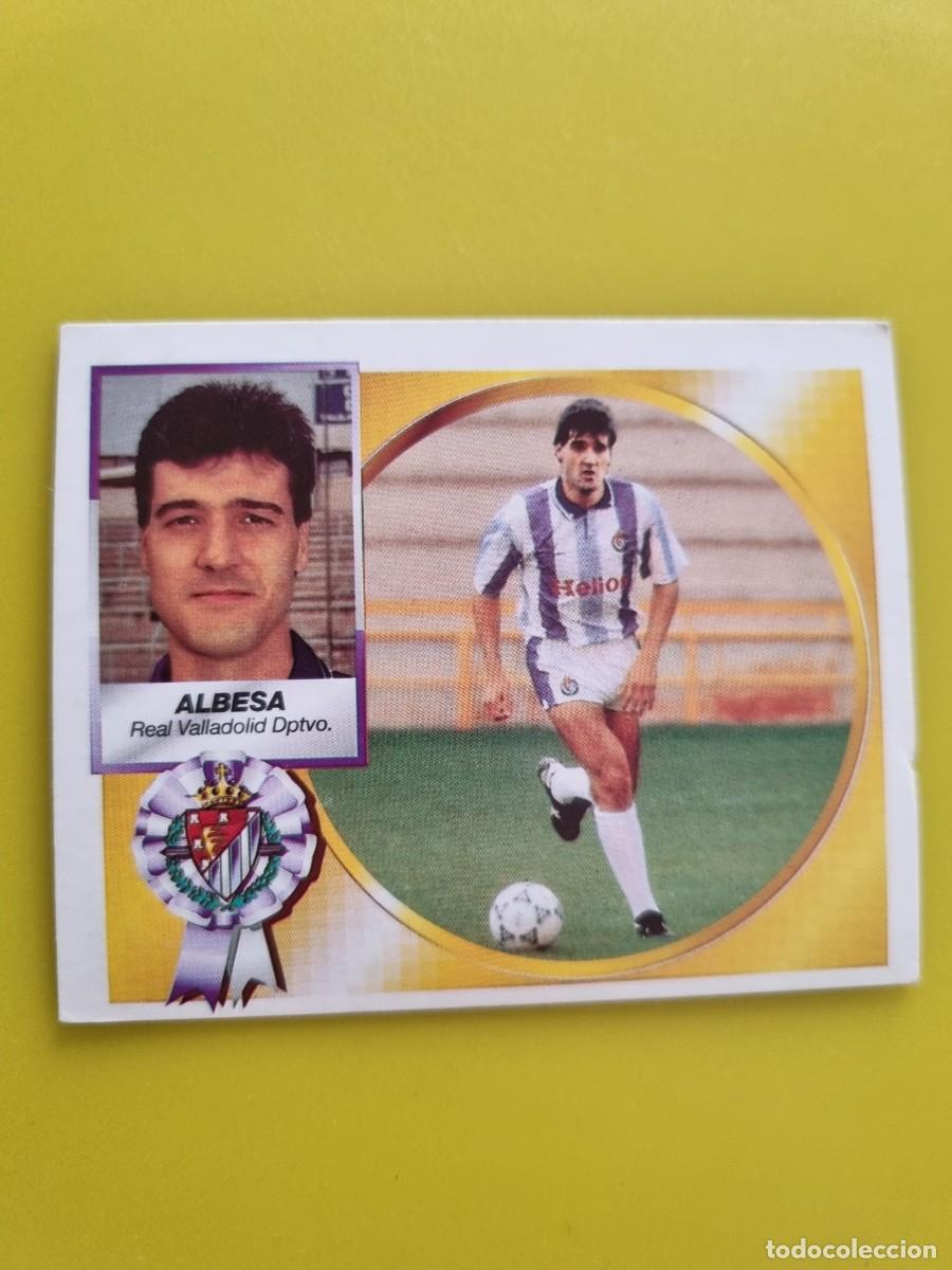 Cromos de f&uacute;tbol: CROMO LIGA ESTE 94 95 1994 1995 NUNCA PEGADO SIN PEGAR FICHAJE 16 ALBESA VALLADOLID AR1026