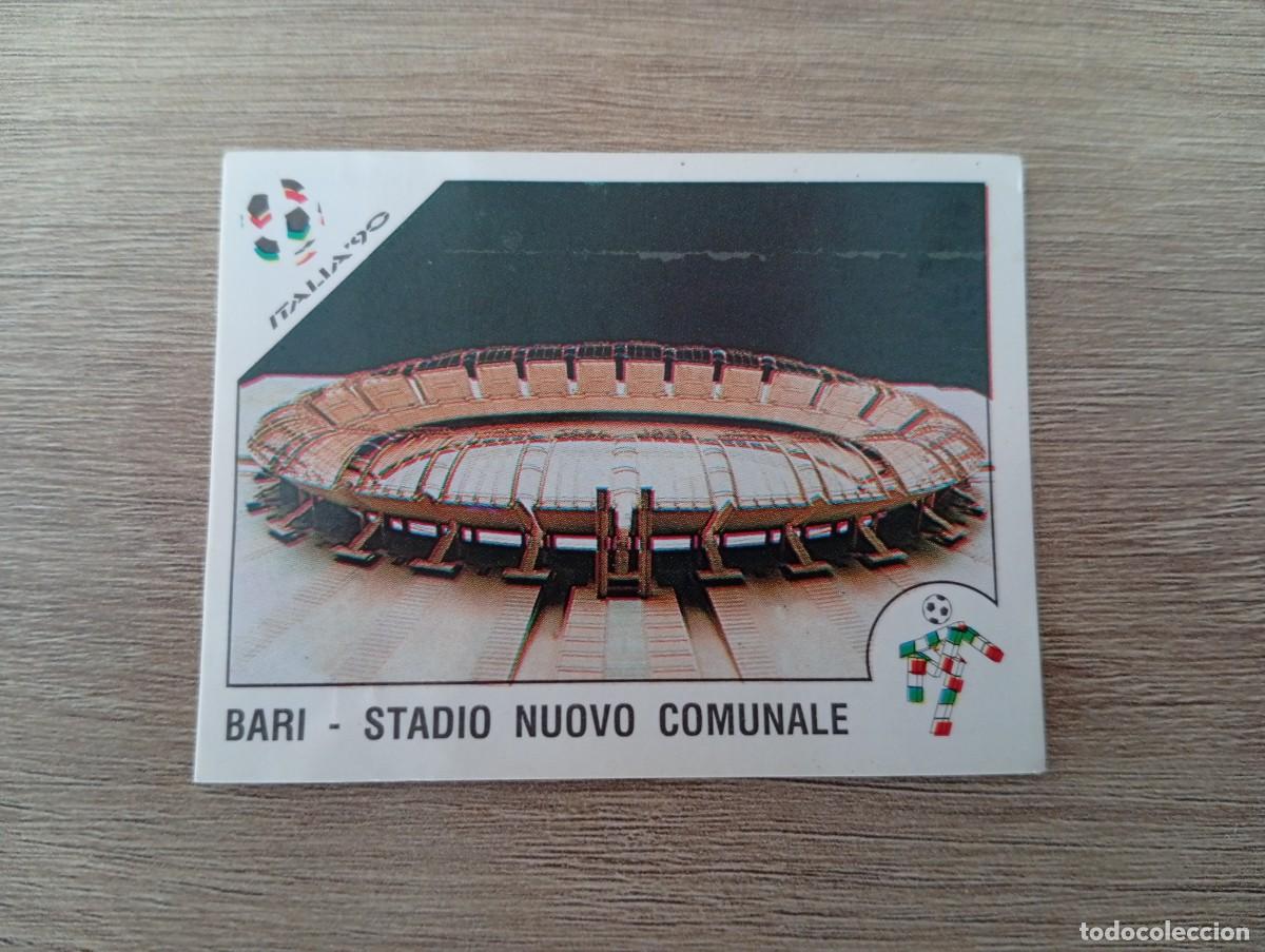 Cromos de f&uacute;tbol: ESTADIO 16 BARI STADIO NUOVO COMUNALE PANINI ITALIA 1990 90 SIN PEGAR NUNCA PEGADO