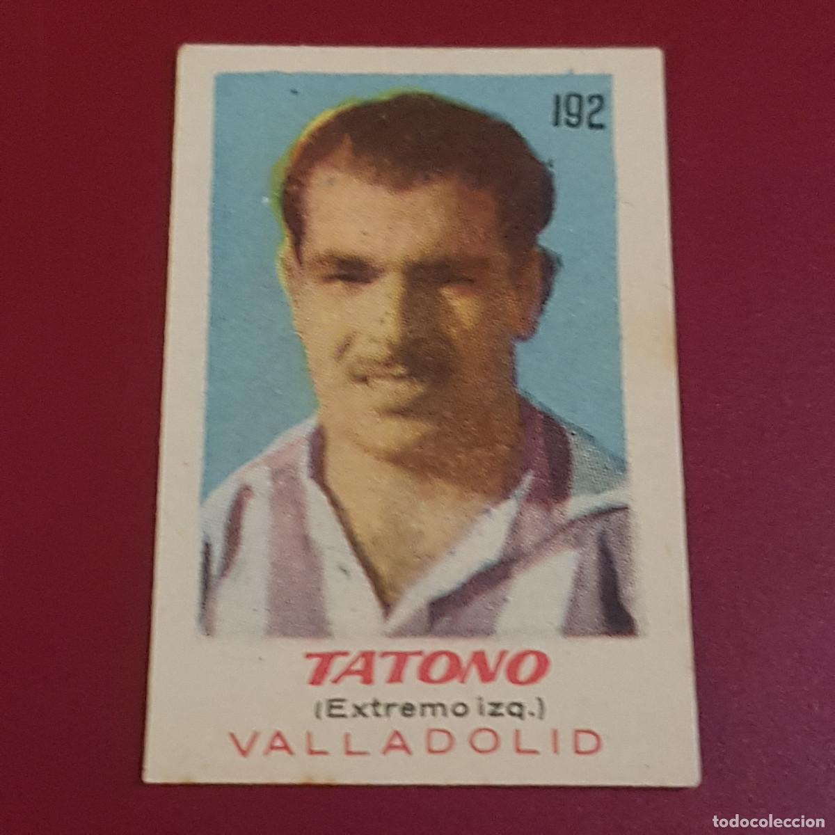 Cromos de f&uacute;tbol: BRUGUERA - ASES DEL FUTBOL - 1950 1951 - 50 51 - VALLADOLID - TATONO 192 - NUNCA PEGADO