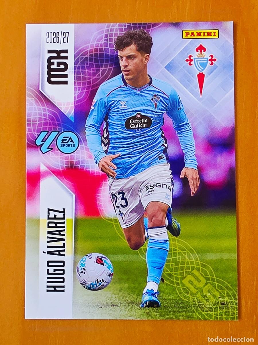 Football Stickers: 120 Hugo &Aacute;lvarez, RC Celta de Vigo, Panini Megacracks MGK 2026 2027 26 27