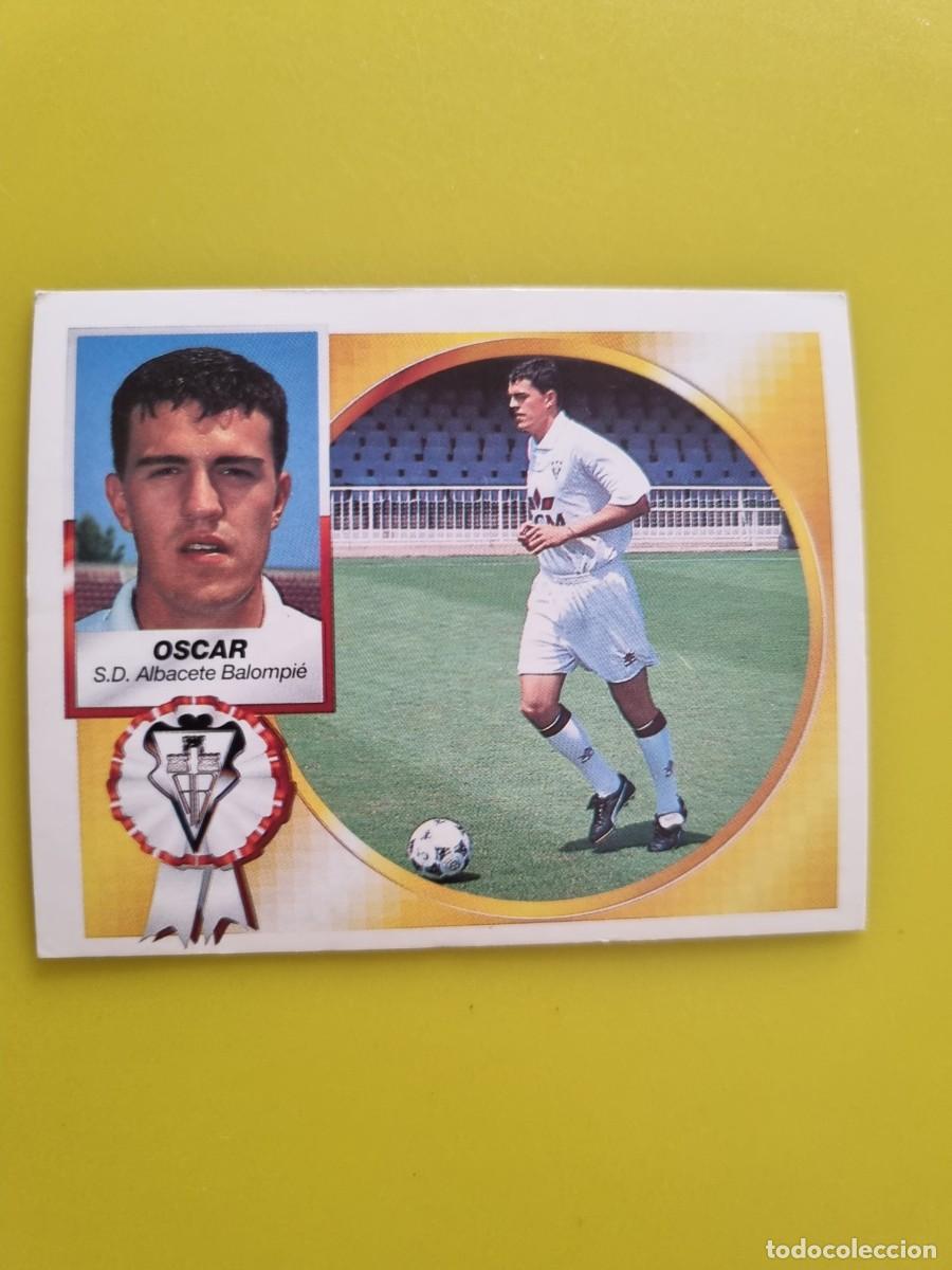 Football Stickers: CROMO LIGA ESTE 94 95 1994 1995 NUNCA PEGADO SIN PEGAR FICHAJE 1 OSCAR ALBACETE AR1026