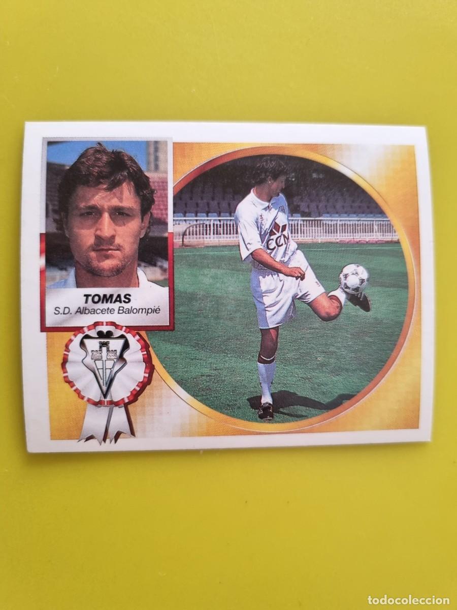 Football Stickers: CROMO LIGA ESTE 94 95 1994 1995 NUNCA PEGADO SIN PEGAR FICHAJE N&ordm; 2 TOMAS ALBACETE AR1026