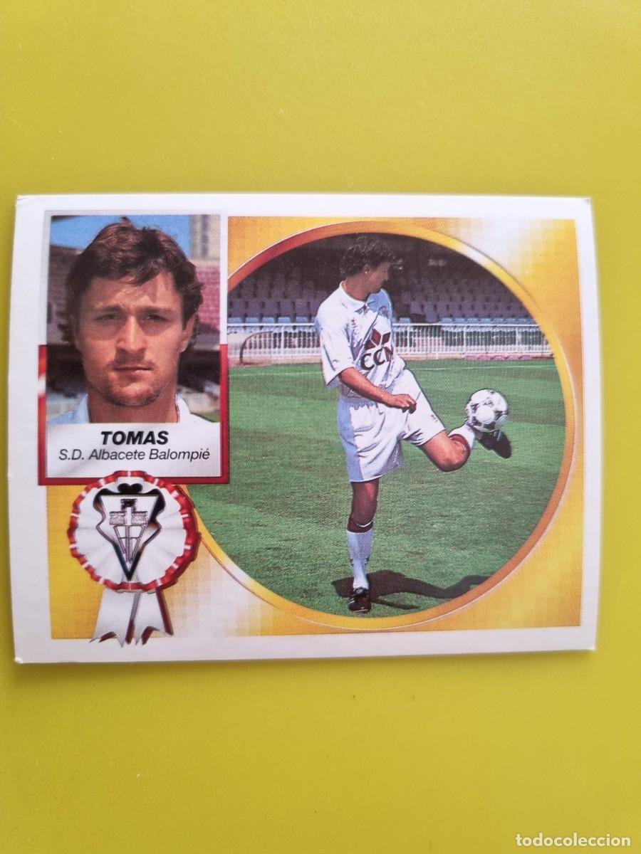 Football Stickers: CROMO LIGA ESTE 94 95 1994 1995 NUNCA PEGADO SIN PEGAR FICHAJE N&ordm; 2 TOMAS ALBACETE AR1026