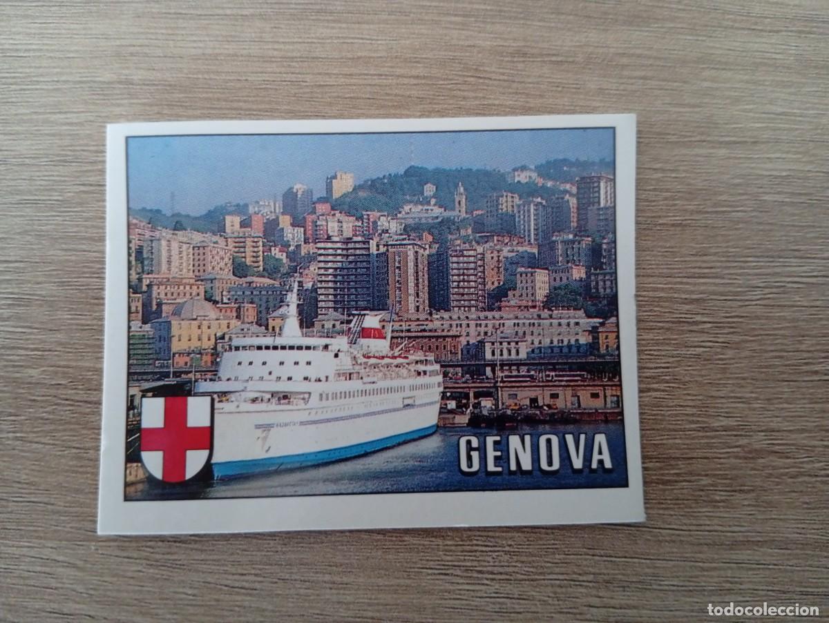 Football Stickers: CIUDAD GENOVA 23 PANINI ITALIA 1990 90 SIN PEGAR NUNCA PEGADO