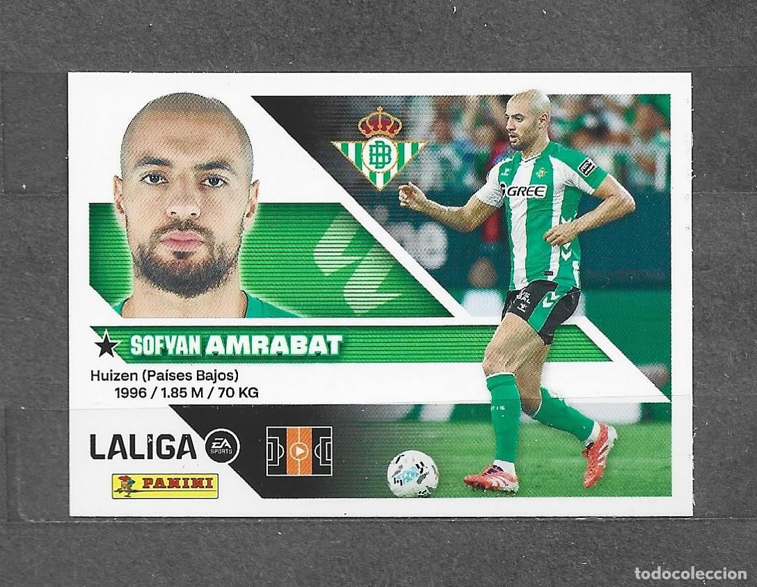 Football Stickers: Liga este 26/27 - Amrabat - N&deg; 11 - Real Betis