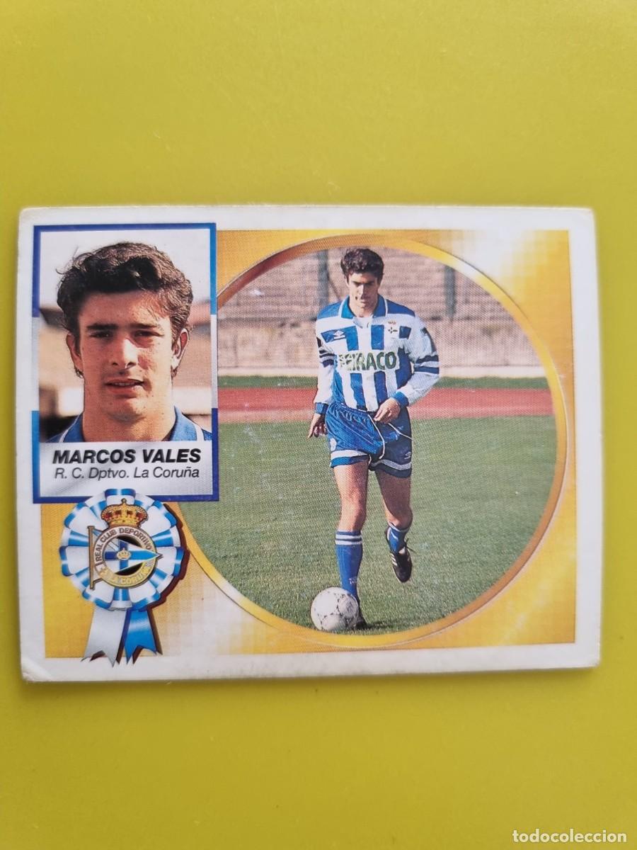 Football Stickers: CROMO LIGA ESTE 94 95 1994 1995 NUNCA PEGADO SIN PEGAR MARCOS VALES DEPORTIVO LA CORU&Ntilde;A AR1026