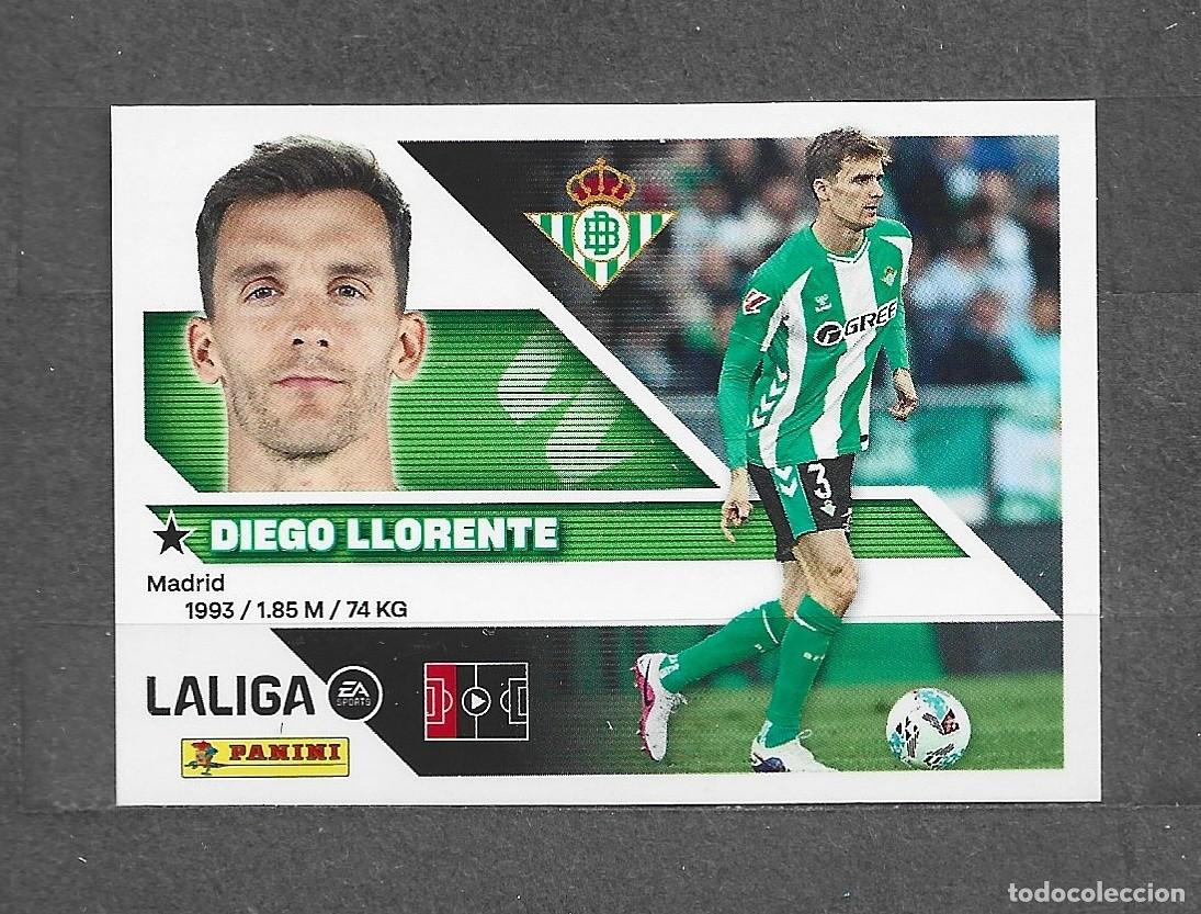 Cromos de f&uacute;tbol: Liga este 26/27 - Diego Llorente - N&deg; 6 - Real Betis