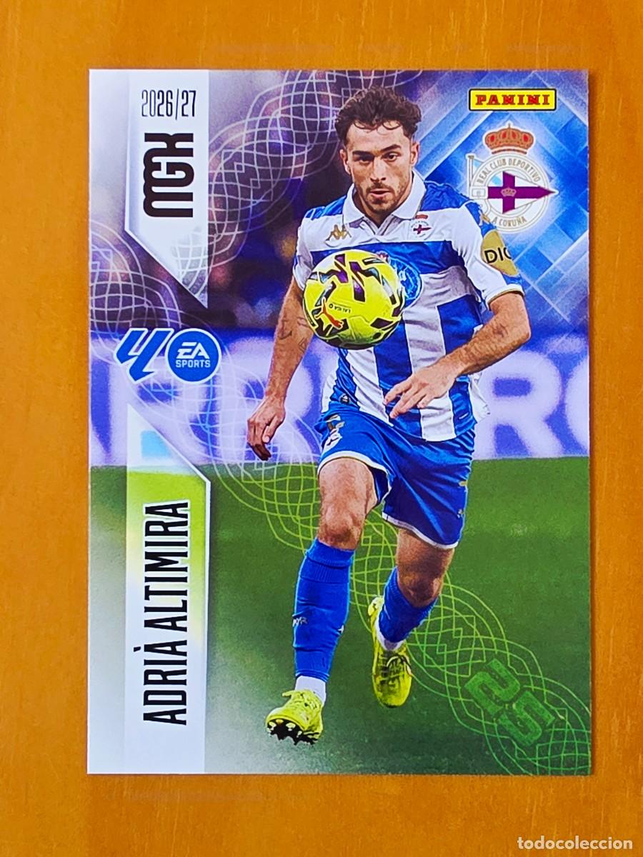 Cromos de f&uacute;tbol: 130 Adri&agrave; Altimira, Deportivo de A Coru&ntilde;a, Panini Megacracks MGK 2026 2027 26 27
