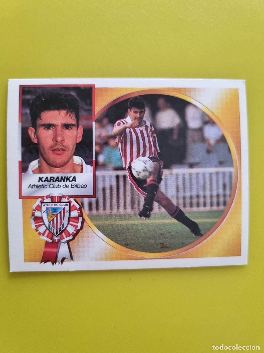 Cromos de f&uacute;tbol: LIGA ESTE 94 95 1994 1995 NUNCA PEGADO SIN PEGAR KARANKA ATH BILBAO AR1026