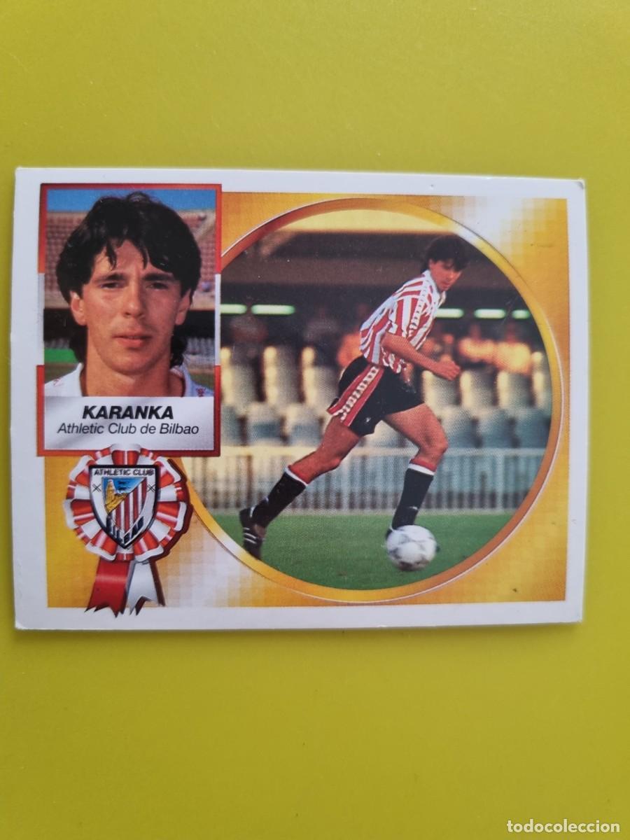 Cromos de f&uacute;tbol: LIGA ESTE 94 95 1994 1995 NUNCA PEGADO SIN PEGAR KARANKA ATH BILBAO AR1026
