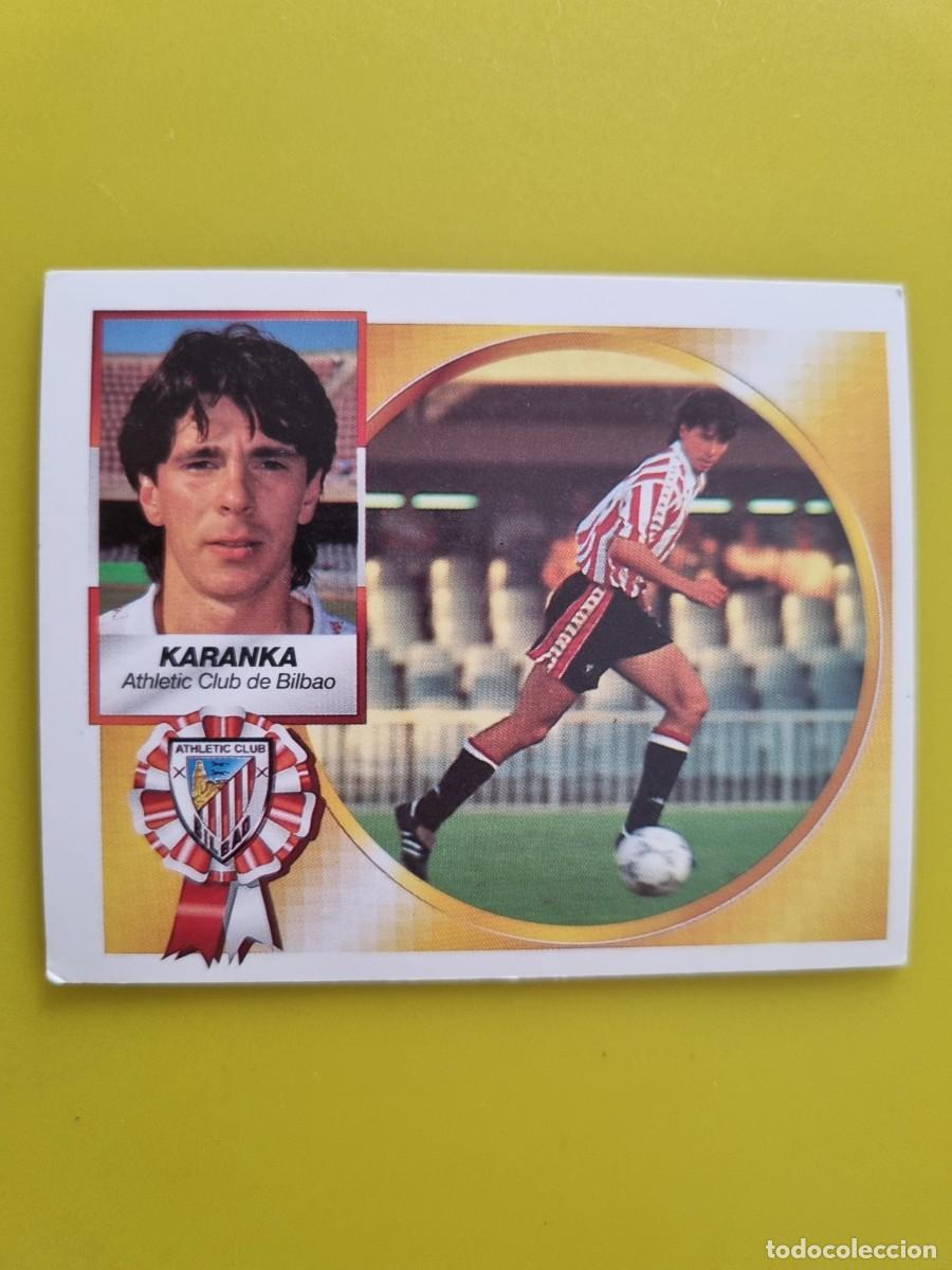 Cromos de f&uacute;tbol: LIGA ESTE 94 95 1994 1995 NUNCA PEGADO SIN PEGAR KARANKA ATH BILBAO AR1026