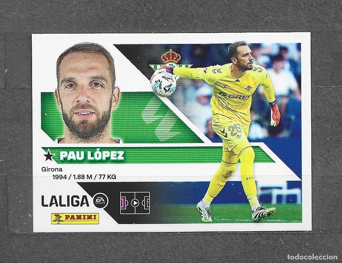 Cromos de f&uacute;tbol: Liga este 26/27 - Pau L&oacute;pez - N&deg; 4 - Real Betis