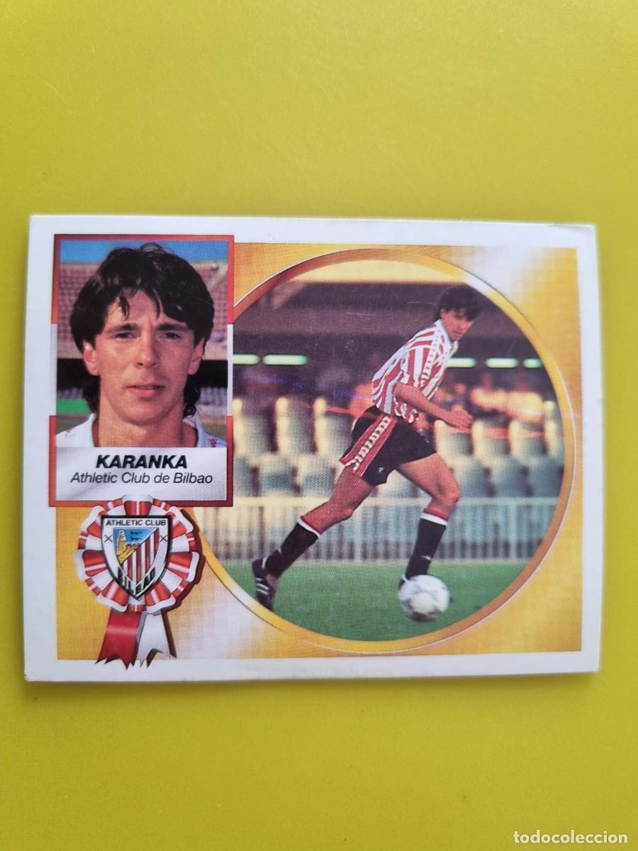 Cromos de f&uacute;tbol: LIGA ESTE 94 95 1994 1995 NUNCA PEGADO SIN PEGAR KARANKA ATH BILBAO AR1026