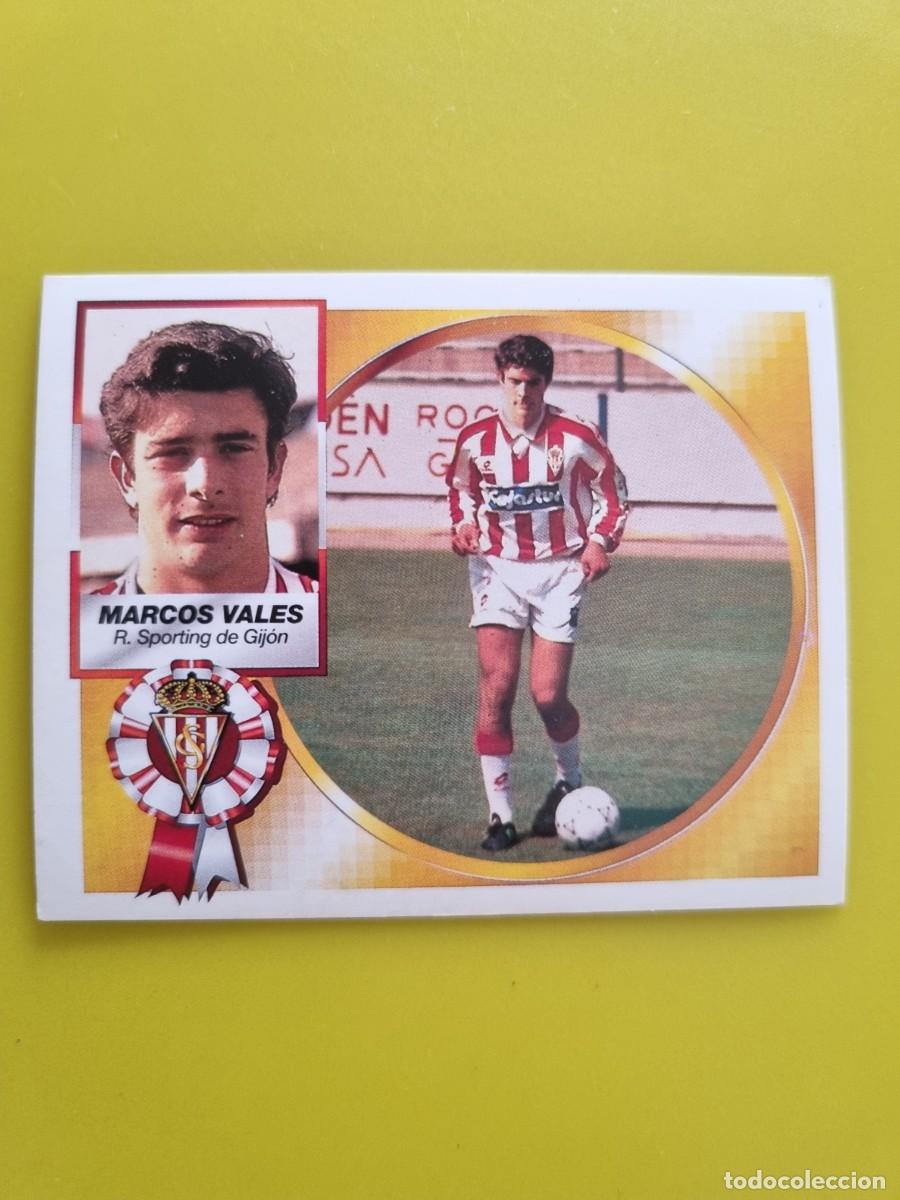 Cromos de f&uacute;tbol: LIGA ESTE 94 95 1994 1995 NUNCA PEGADO SIN PEGAR COLOCA MARCOS VALE SPOTING AR1026