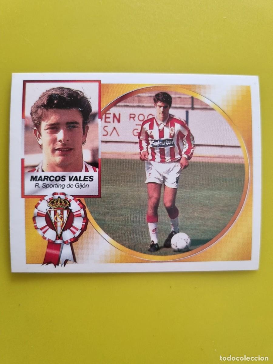 Cromos de f&uacute;tbol: LIGA ESTE 94 95 1994 1995 NUNCA PEGADO SIN PEGAR COLOCA MARCOS VALE SPORTING AR1026