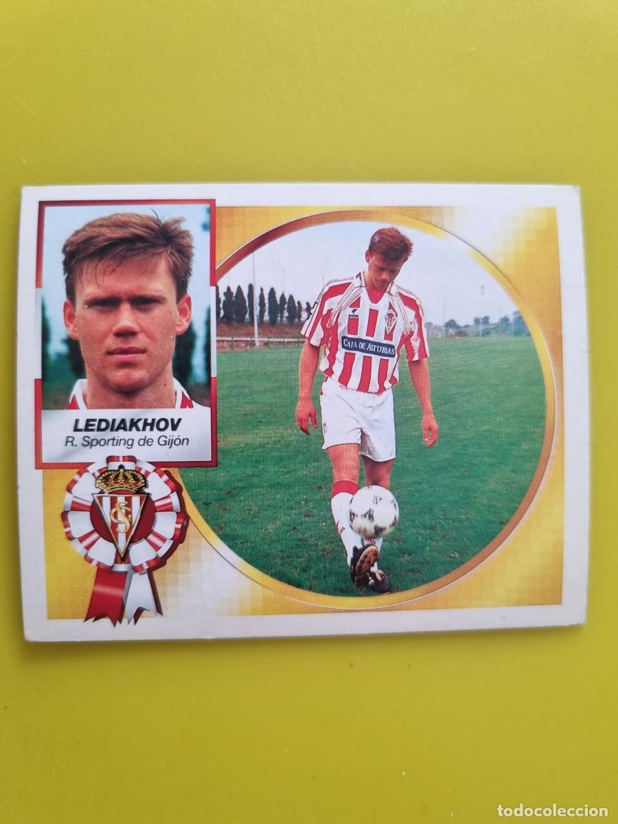 Cromos de f&uacute;tbol: LIGA ESTE 94 95 1994 1995 NUNCA PEGADO SIN PEGAR FICHAJE 31 LEDIAKHOV SPORTING AR1026