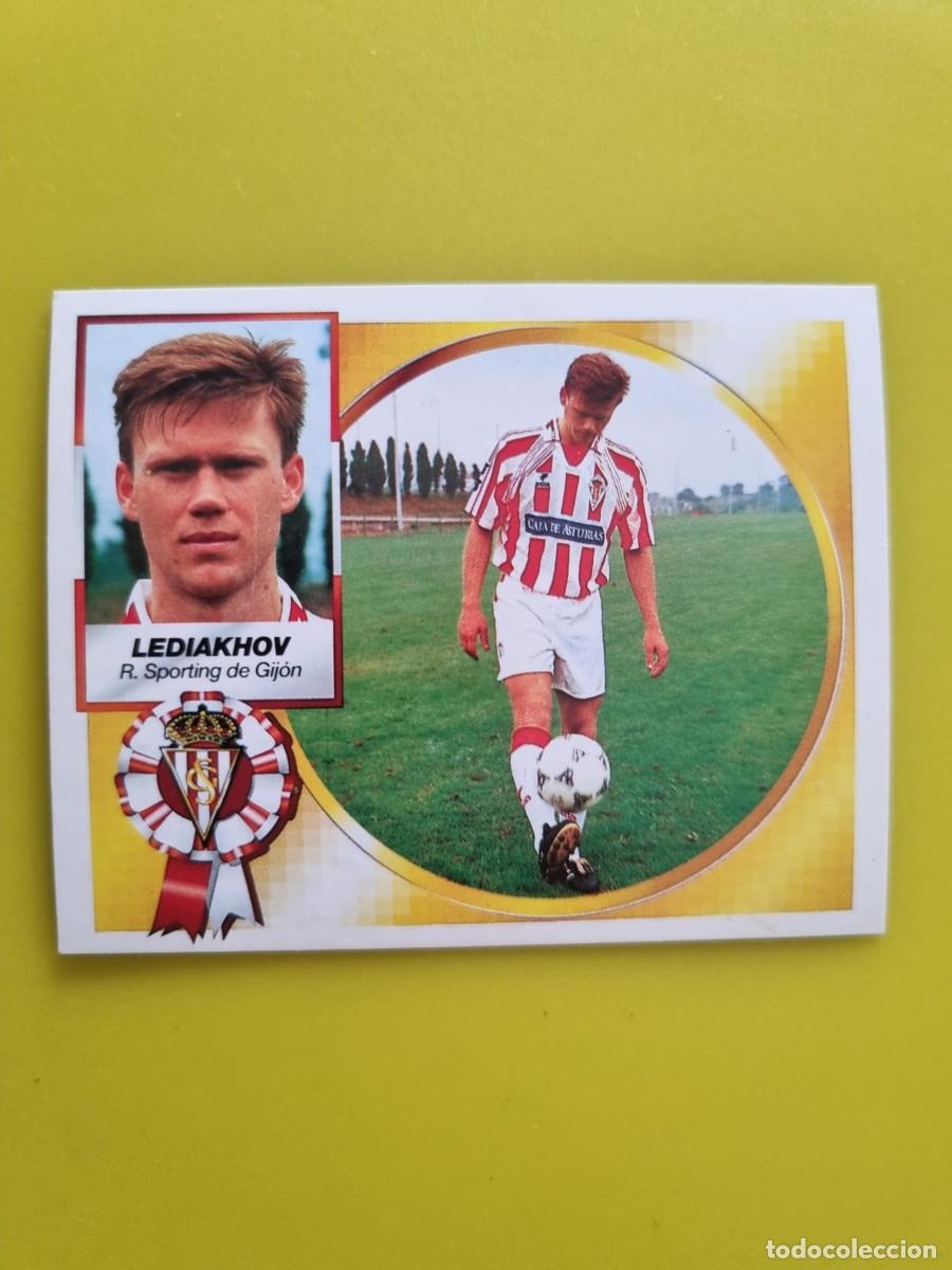 Cromos de f&uacute;tbol: LIGA ESTE 94 95 1994 1995 NUNCA PEGADO SIN PEGAR FICHAJE 31 LEDIAKHOV SPORTING AR1026