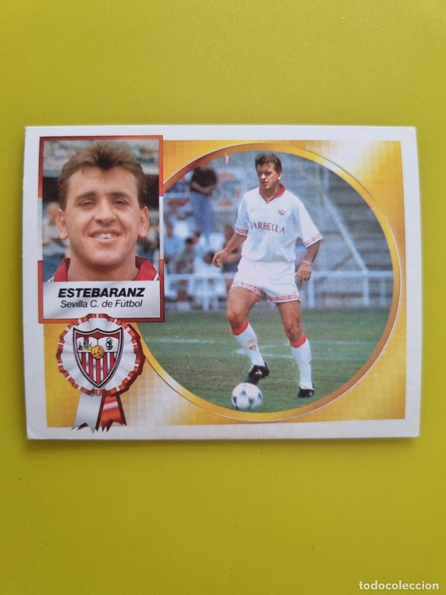 Cromos de f&uacute;tbol: LIGA ESTE 94 95 1994 1995 NUNCA PEGADO SIN PEGAR COLOCA ESTEBARANZ SEVILLA AR1026