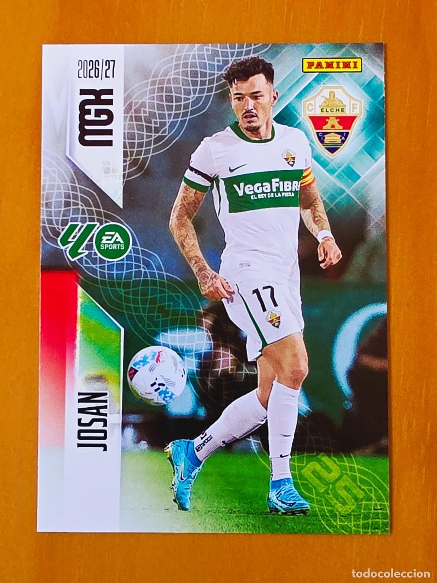 Cromos de f&uacute;tbol: 157 Josan Fern&aacute;ndez, Elche CF, Panini Megacracks MGK 2026 2027 26 27